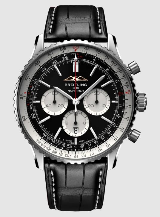 Review Breitling NAVITIMER B01 CHRONOGRAPH 46 Replica Watch AB0137211B1P1